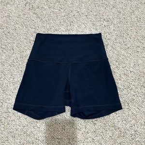 Lululemon 4” Navy Blue Shorts